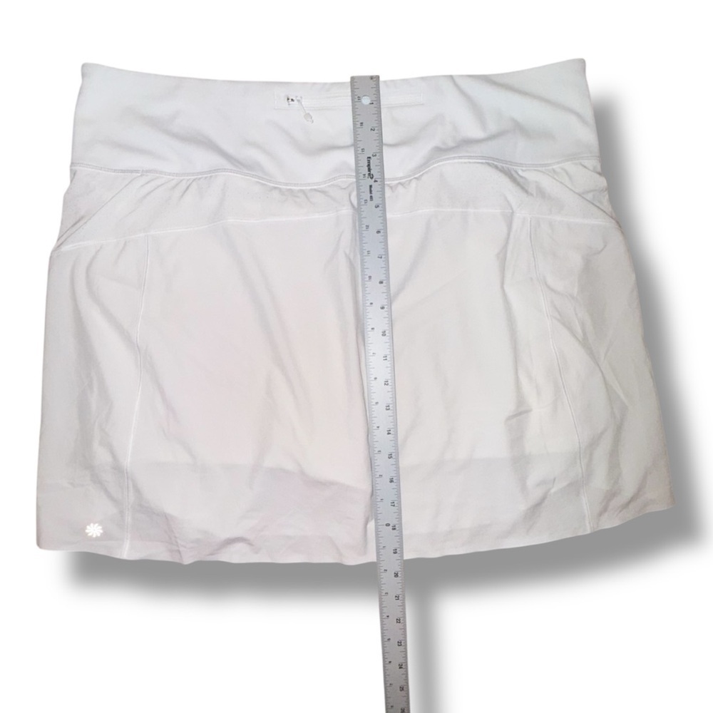 ATHLETA Run With It Skort - White 2X - Picture 4 of 7